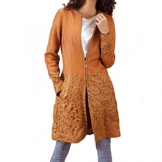 Women Leather Coat